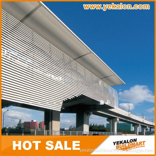 Sun Shade Aluminium Louver Panel Aluminium Sun Louver